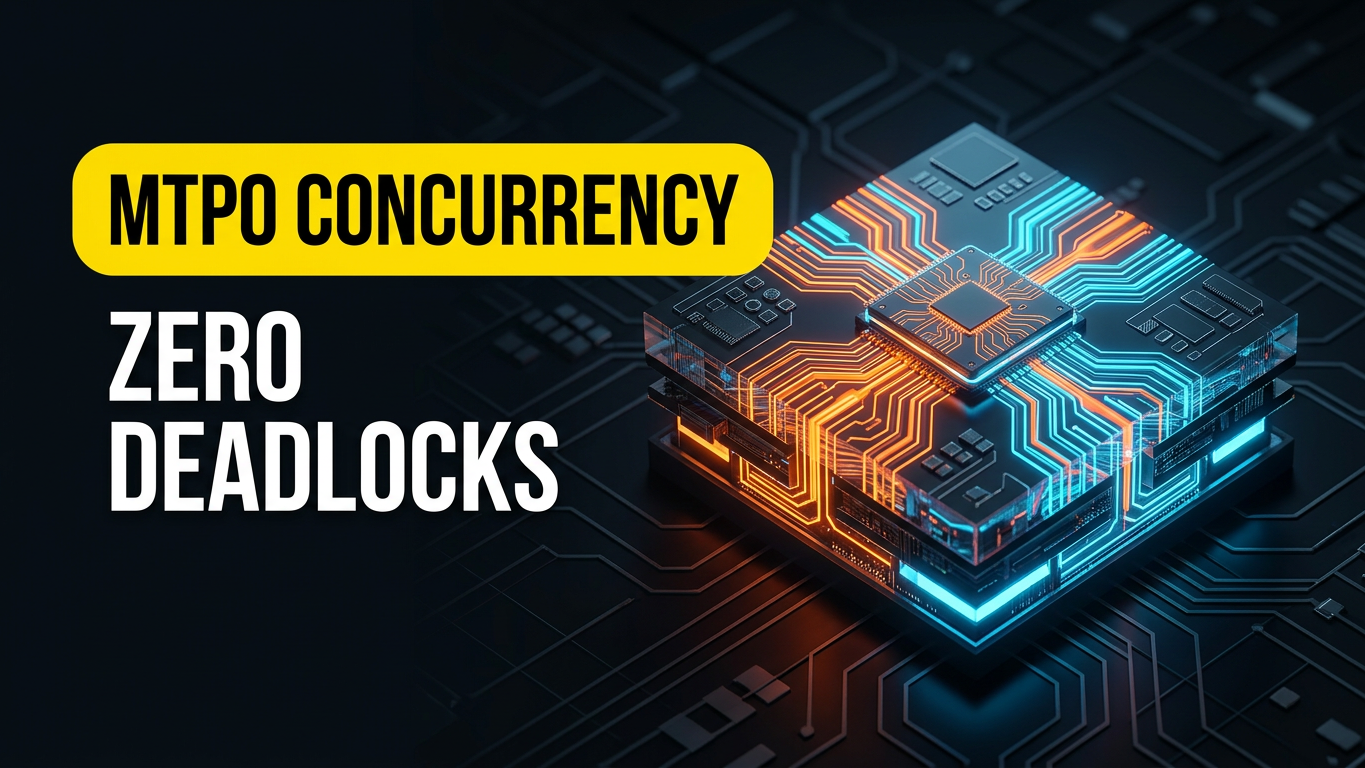 MTPO Concurrency: Zero Deadlocks