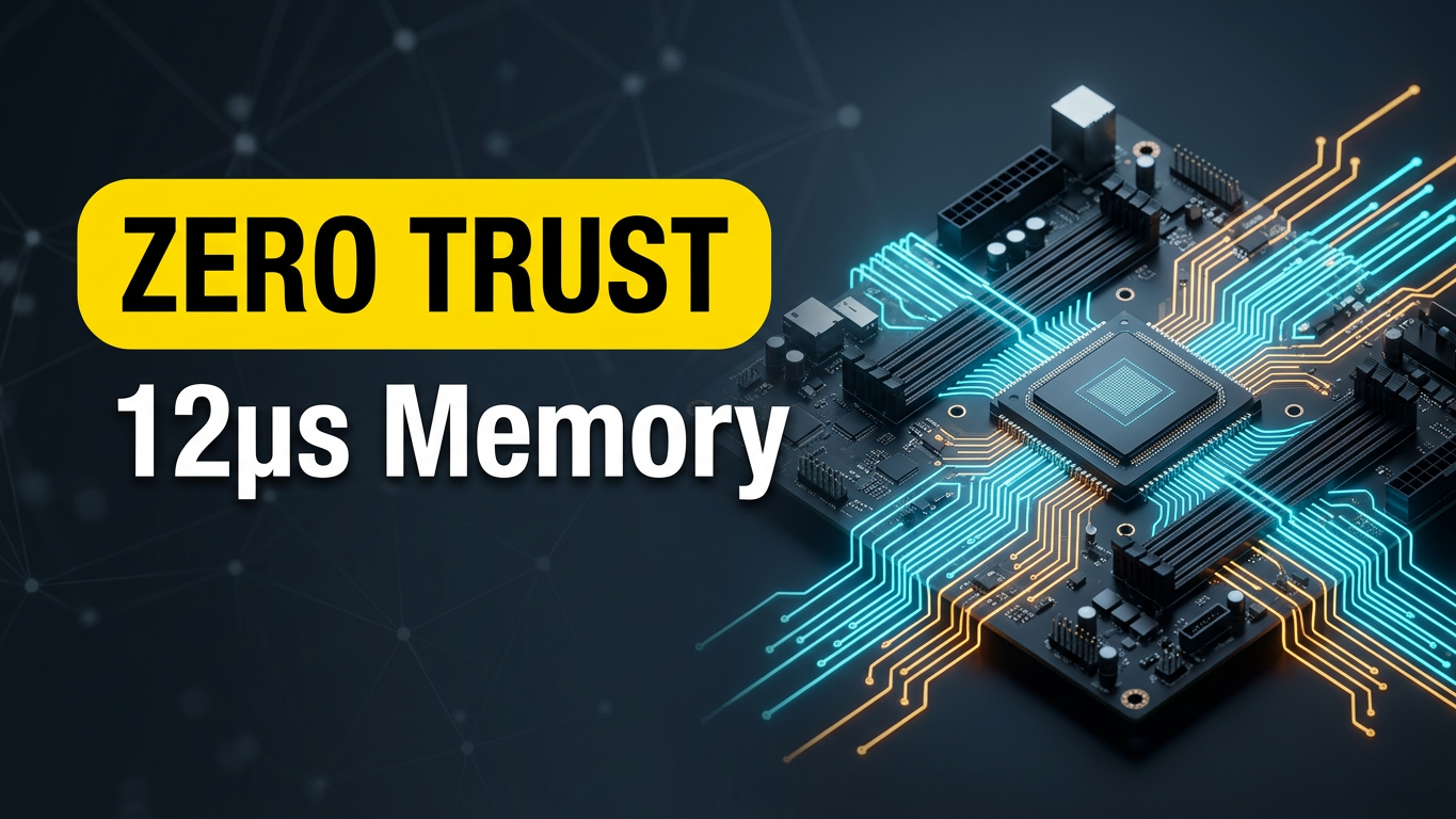 Zero Trust 12µs Hardware Memory